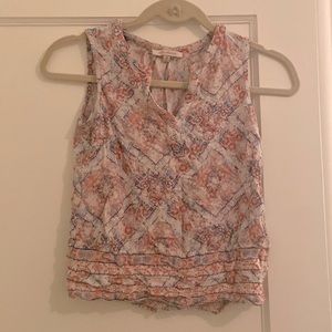 Pattern tank top